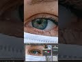 Changing the Hue of Eyes in #Krita using HSL Hue Wheel vs. Red Chroma, Blue Chroma, Luma #tutorial