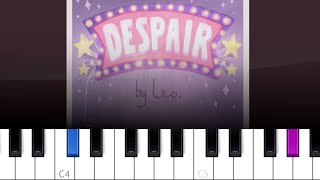 Leo. - despair (Piano Tutorial)