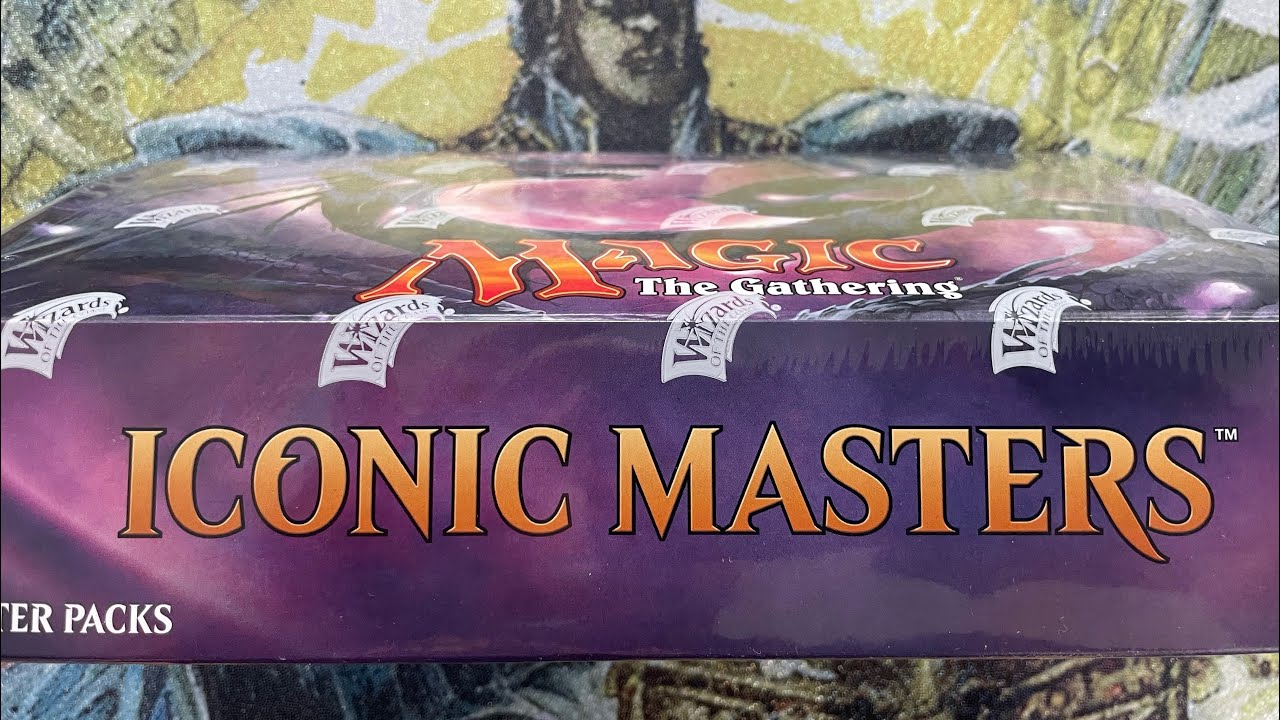 magic the gathering iconic masters booster box Amazon.com: Magic: The Gathering