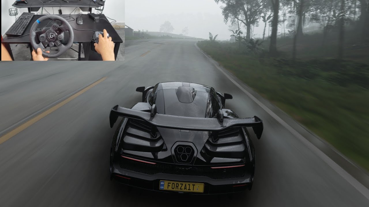 McLaren Senna 2018 POV Drive | Logitech G923 Gameplay | Forza Horizon 5