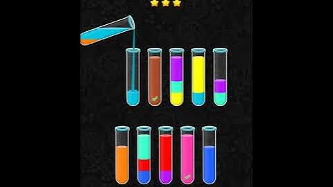 Color Water Sort 3D level 74 | Gameplay Mobile Games