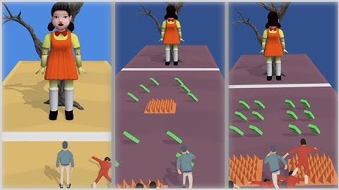 Squid Game - survival Runner Full Game 🎮 play walk through #games #newandriodgames #iosgames