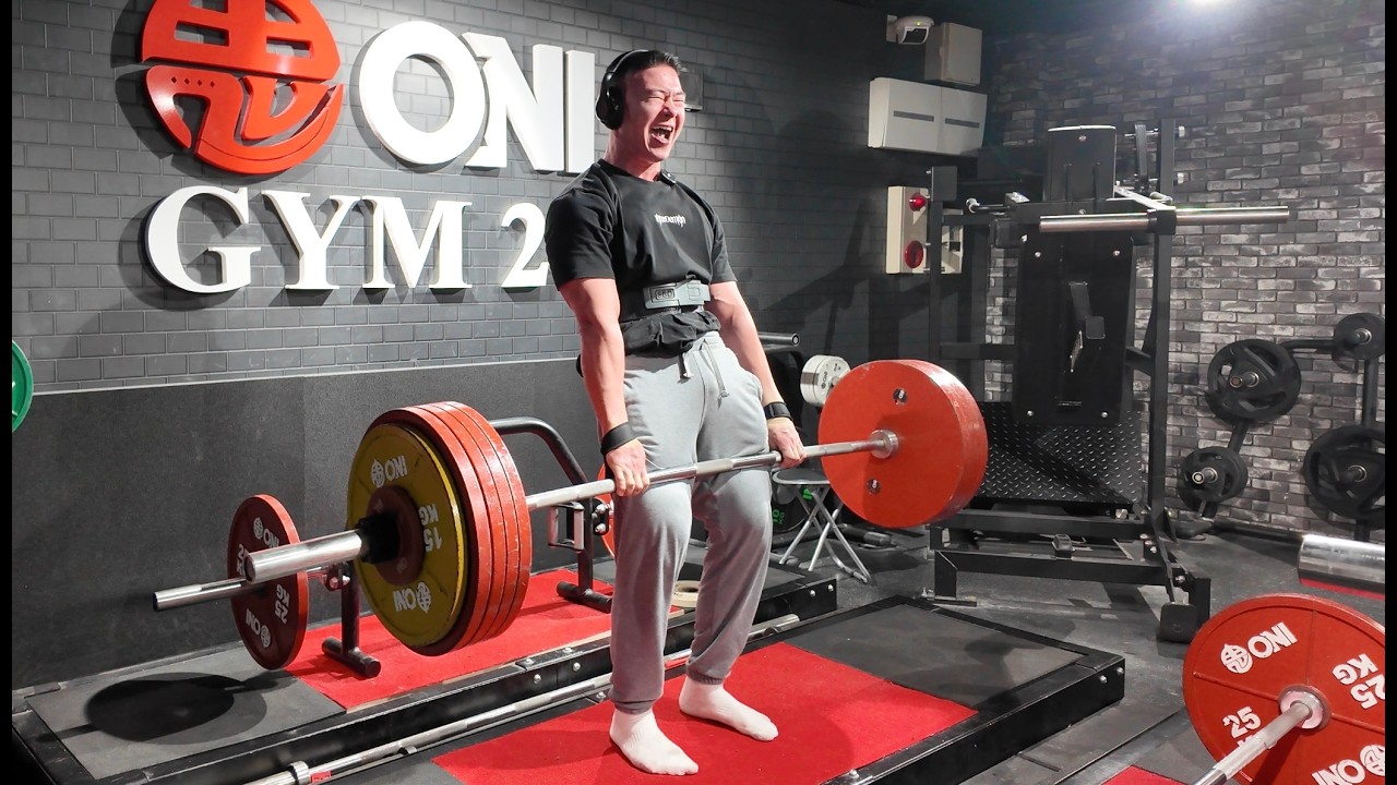 久々に床引きデッドやったらPR祭りだったday