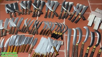 💥💥DAO MỚI VỪA RA LÒ CÁC MẪU DAO THÁI,CHẶT,DAO ĐI RỪNG HÀNG CHUẨN THÉP NHÍP 100% 