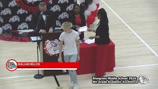BGMS Academic Excellence 2024 8th Grade