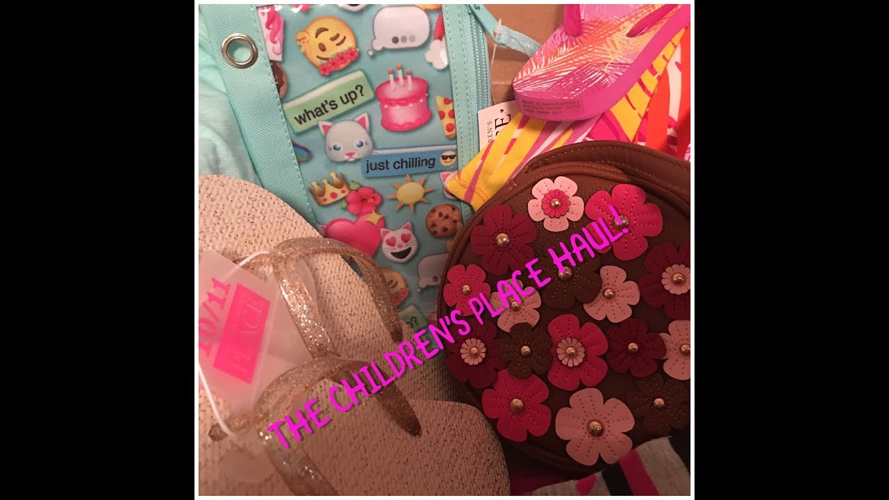 The Children's Place Online Shopping Haul6.15.17😍 YouTube