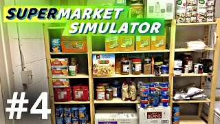 VARASTO AUKI! | Supermarket Simulator Suomi #4