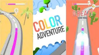 Color Adventure! Draw The Path Best Android, iOS Gameplay | @999_Cutting screenshot 5