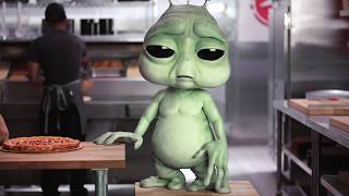 🍕PIZZA HUTS   HOMESICK ALIEN    MOST DISTANT CUSTOMER.