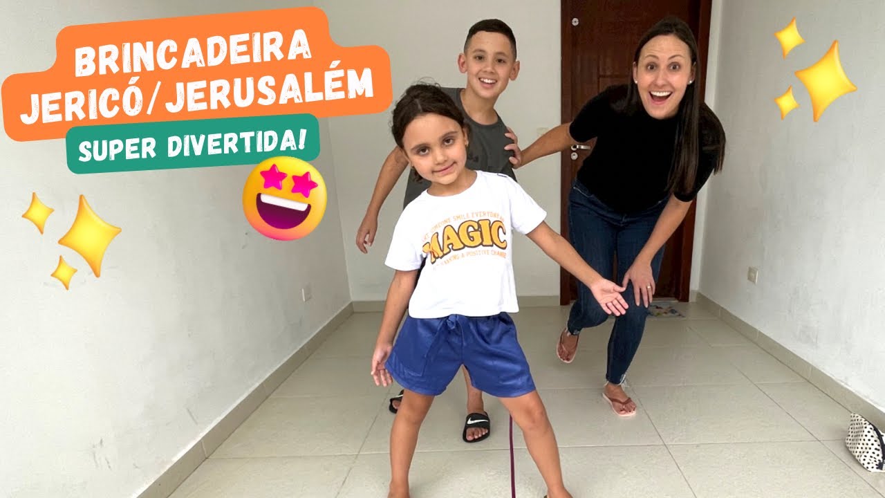 Brincadeira super divertida para Ministério Infantil 🥳🤩 | Jerusalém X Jericó