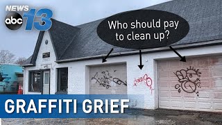 Is it fair for businesses to bear the brunt of graffiti clean up? Asheville business owner speaks