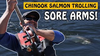 We Troll for Salmon in Shallow Water Among Rocks | Fishing with Rod #salmonfishing #fishing #salmon