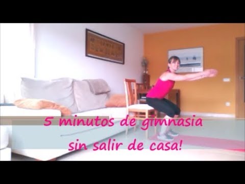 donde quieras que estes dios te bendiga 5 MINUTOS DE GIMNASIA CON UNA SILLA