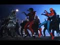 Thriller With SpiderMan Dancing In Sync With Michael Jackson 