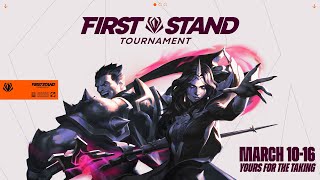 VERTICAL STREAM | First Stand Tournament 2025 | DAY 4