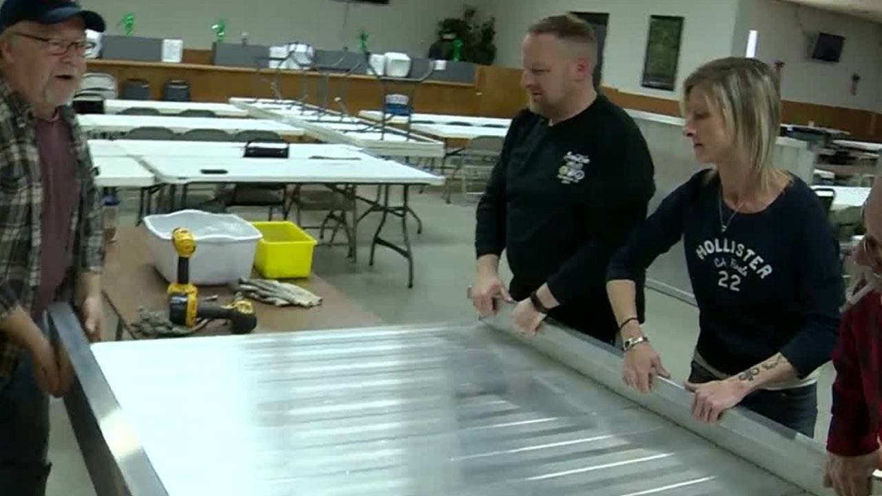 Group building ramps for veterans YouTube