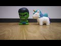 Squishy Hulk y Unicornio. Juguete de moda y barato!!!