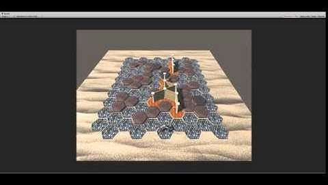 CotS first prodecural generation hex map