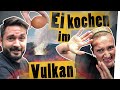 Vulkan-Challenge: Ei kochen im Vulkan mit Ari und Meini ...