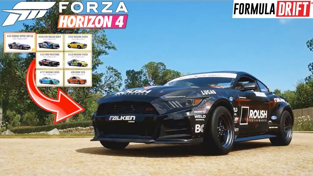 Forza Horizon 4 FORMULA DRIFT CAR PACK REVIEW AND GAMEPLAY (FH4
