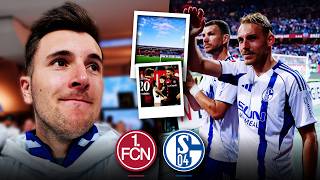 NÜRNBERG vs SCHALKE Stadion Vlog 🔥 XXL-Choreo, Klatsche & Partystimmung!