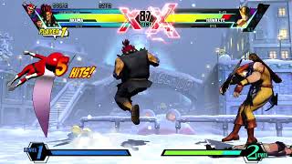 ULTIMATE MARVEL VS. CAPCOM 3 _ 17 Seg Perfect Match?