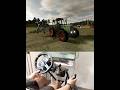 Fendt 610 LS SaMasz hay turner Steering Wheel Thrustmaster Farmstick #dkgc #farming #fs25 #tractor
