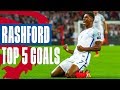 "What A Strike! What A Goal!" | Marcus Rashford Top 5 Goals | England