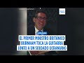VÍDEO: El primer ministro británico, Andy Burnham, toca la guitarra junto a un soldado ucraniano