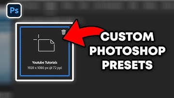 How To Create Custom Presets In Photoshop | Quick & Easy