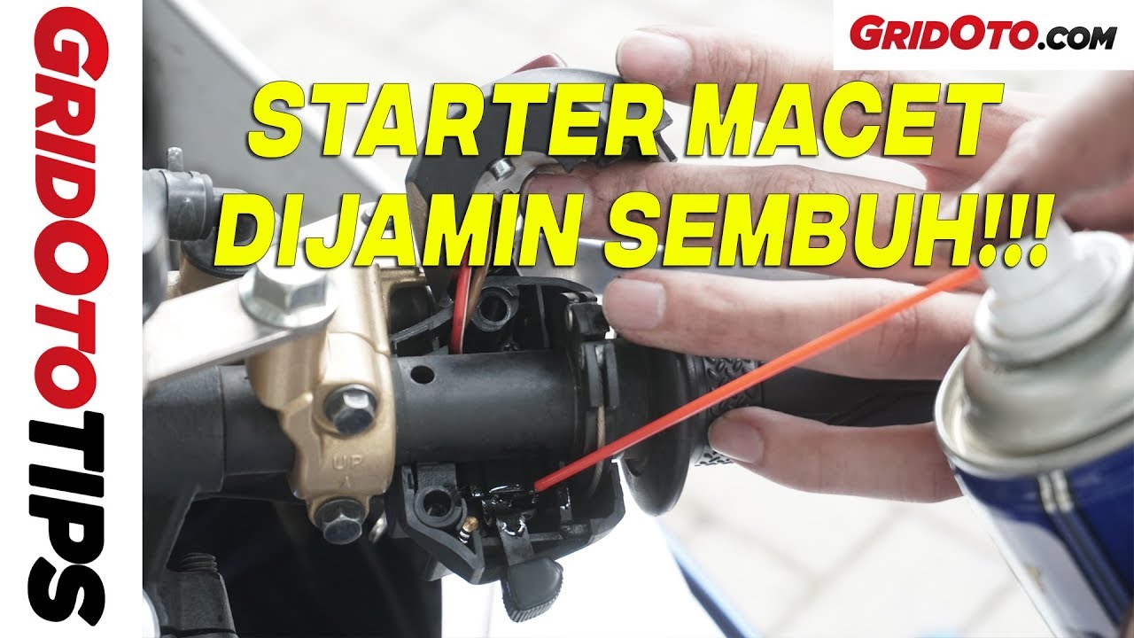 Cara Memperbaiki Starter Motor Macet How To Gridoto Tips Youtube