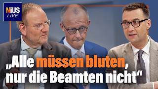 Beamte außen vor: Warum die Rentenreform ein Märchen bleibt | NIUS Live