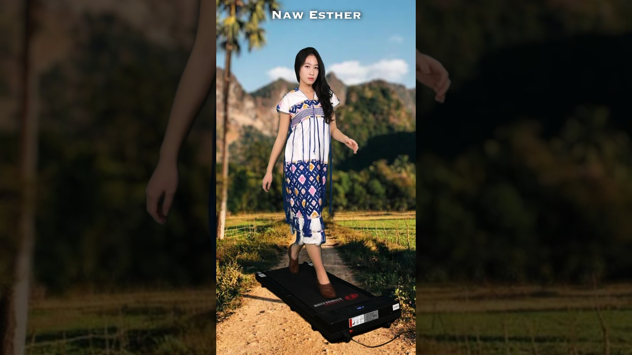 Karen traditional outfit #nawesther #music #estherkaren #esthermusic #youtubeshorts