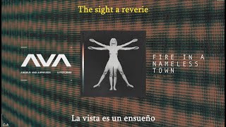 Angels &amp; Airwaves - A Fire In A Nameless Town (Visualizer) Lyrics English/ Español/ Subtitulado