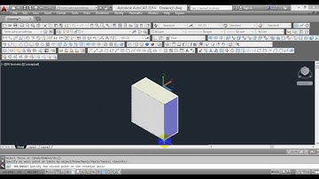 Autocad Tutorial : ROTATE FACE