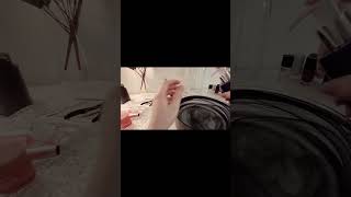 Bi - weekly nail routine at home PART 1✨ relaxing self care #shorts #nailspa #athomespa #relaxing