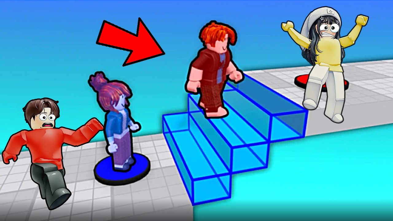 Yuta dan Mio nyobain main teamwork obby lego warna - Roblox