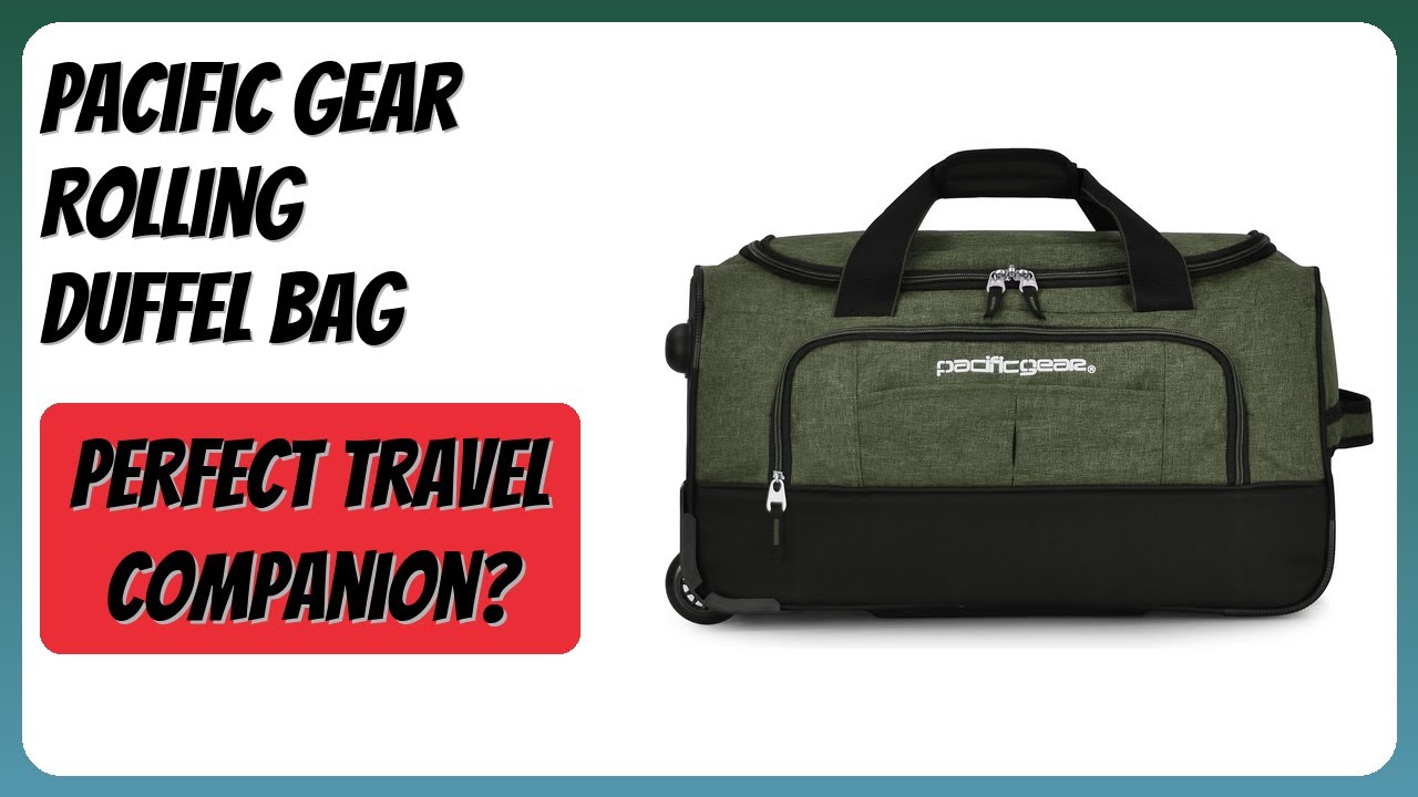 REVIEW (2025): Pacific Gear Rolling Duffel Bag. Features