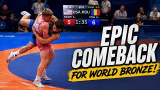 Aidan s Squier s Comeback Win For World Bronze