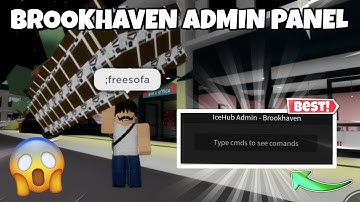 Brookhaven Admin Panel Script [IceHub] Fluxus & Hydrogen