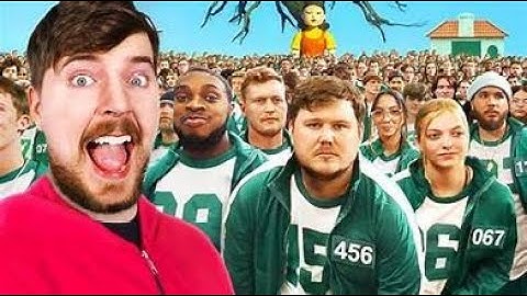 Mr Beast Real-Life $456,000 Squid Game Challenge | part 1