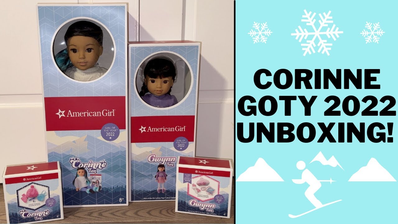 American Girl Doll GOTY 2022 Corinne & Gwynn Tan COLLECTION! 