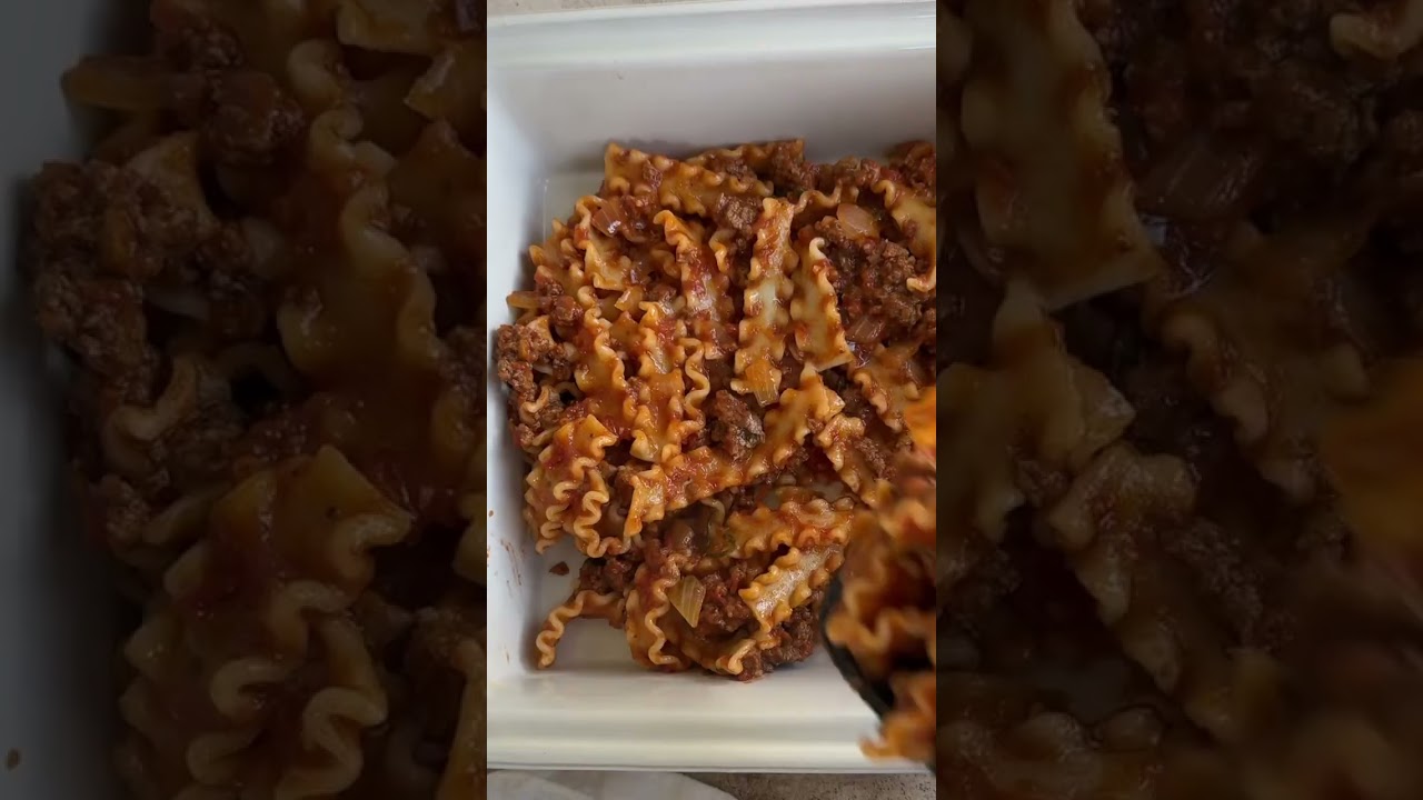 This lazy lasagna is what you make when you need comfort food but don’t have the time (or willpower)