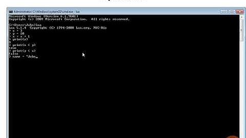 22 - Using Operators in Lua