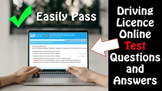 Driving License Online Test Questions and Answers | Easily Pass Ho Jaoge Ab | Praks Bikers Guide