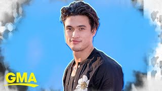 Charles Melton called his mom his 'queen' and we're not crying, you're crying l GMA Digital