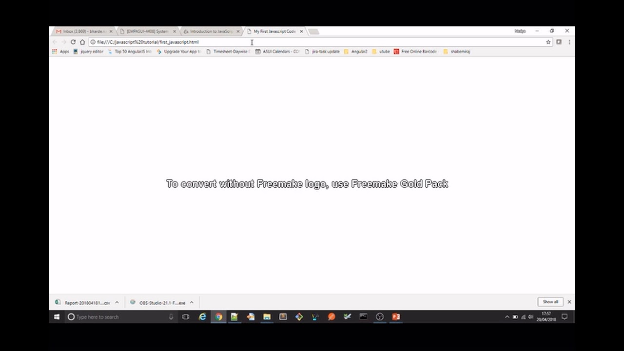 javascript basic - YouTube