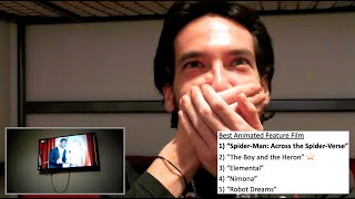 Vits reacts to the 96th Annual Academy Awards (Oscars)