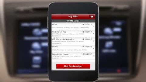 31. Navigation: My Points of Interest (POI)