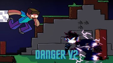 Friday Night Funkin Danger V2 But Herorbine Vs A.C Void Sings It (FNF COVERS)